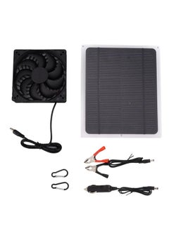 Thoraya Solar Panel 5.5W Monocrystalline Silicon High Efficiency Intelligent Charging Portable Solar Panel Kit for Car Outdoor Camping  - Image 1