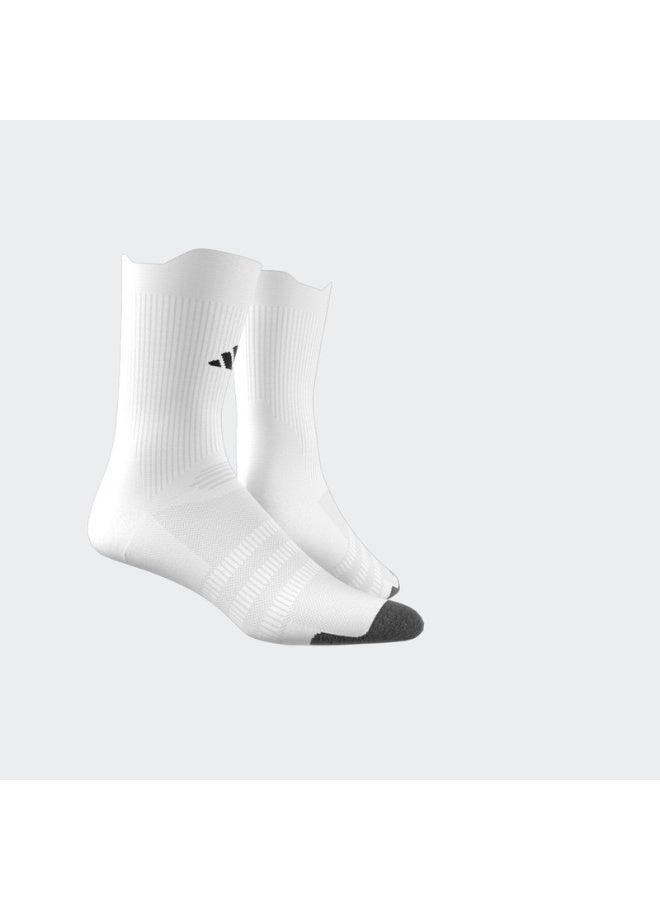 Adidas جوارب كوش لكرة القدم      أبيض/أسود - Image 5
