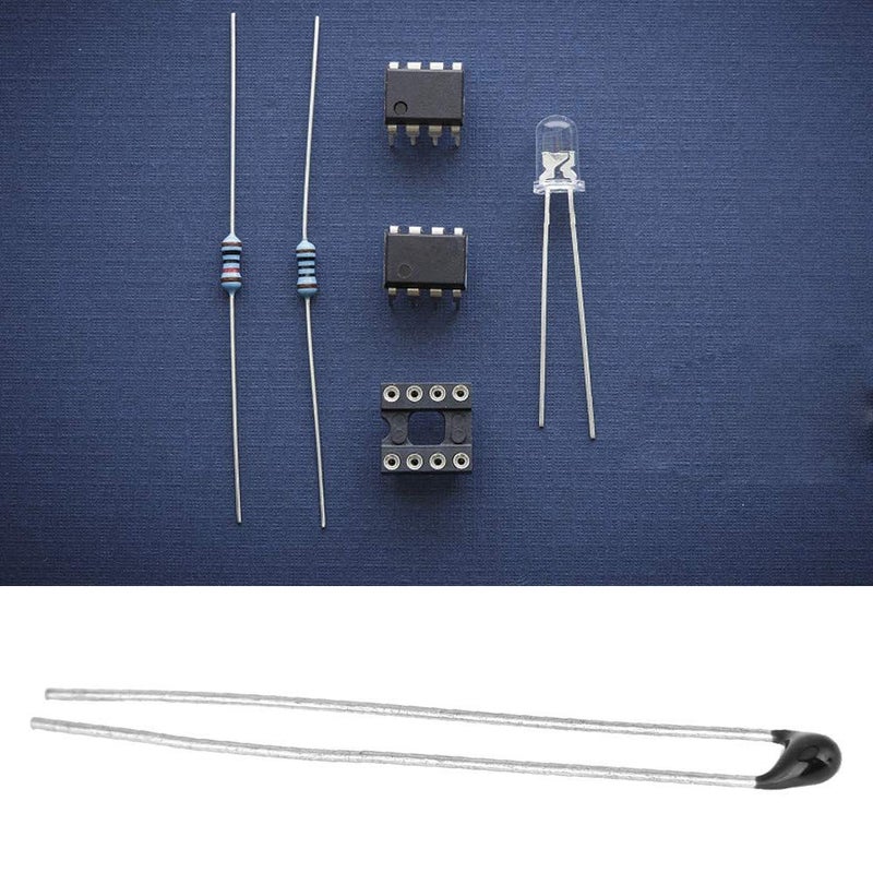 Thermistor 10K 3435K 30mm Wire Cable Temperature Sensor NTC Probe For 3D Printer HVAC Aquarium Automotive Engine Circuit Control Black - Image 5