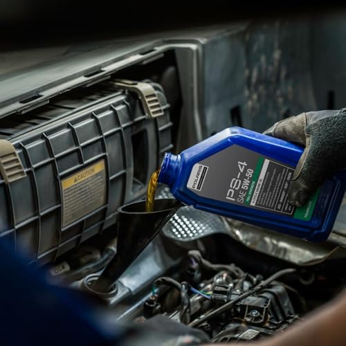 Polaris PS4 All-Season 4 Cycle 5W50 Full Synthetic Motor Oil for Specific RANGER, GENERAL, RZR, Sportsman, Scrambler Models With 4 Stroke Engine, PS-4 Oil for UTV SxS ATV, 1 Quart, Qty 1-2876244 - Image 5