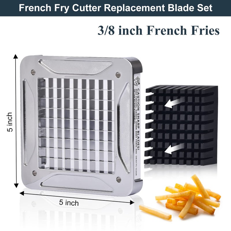 Sopito French Fry Cutter Replacement Blade for V6, 3/8 Inch Fit for Sopito V6 V8 Seriors - Image 2