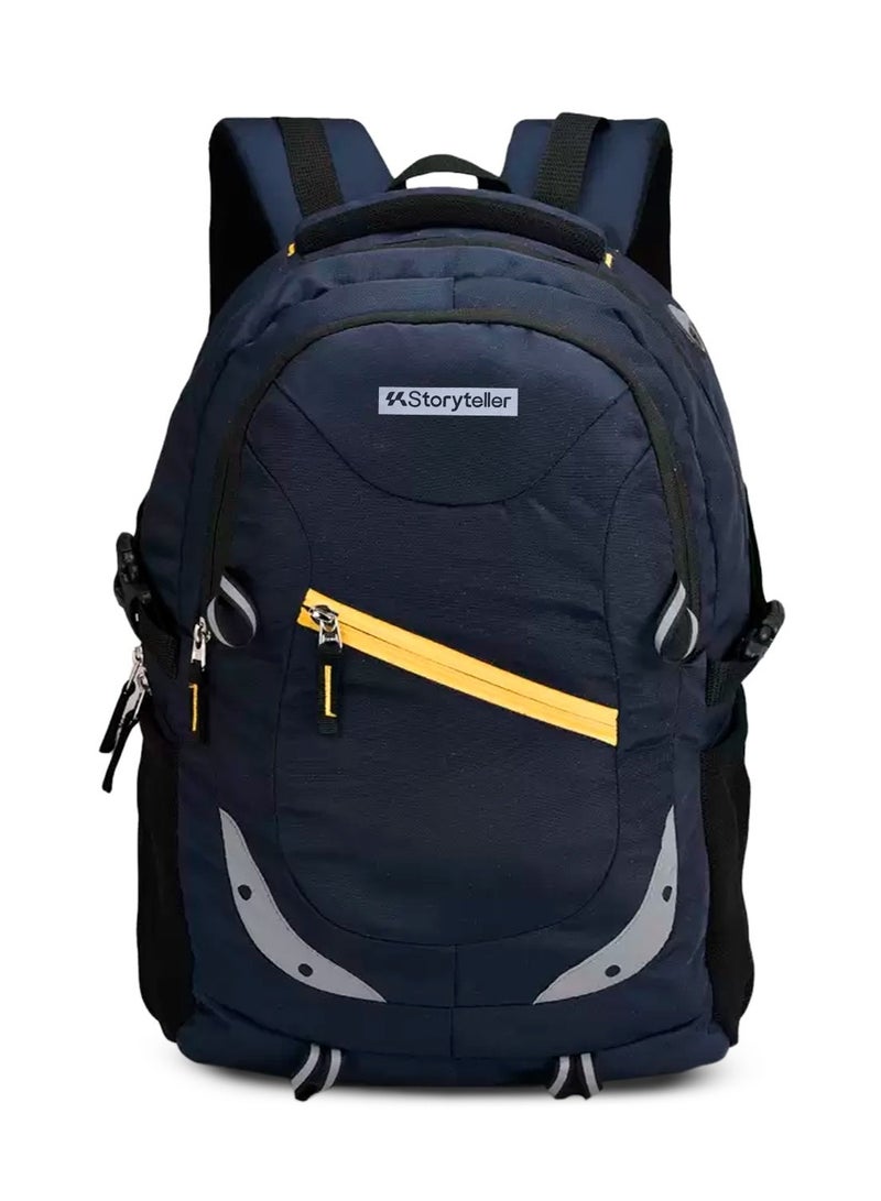 STORYTELLER Avion Premium Laptop Backpack Sleek and forward style design 20" Black - Image 1