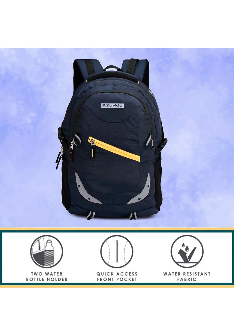 STORYTELLER Avion Premium Laptop Backpack Sleek and forward style design 20" Black - Image 5