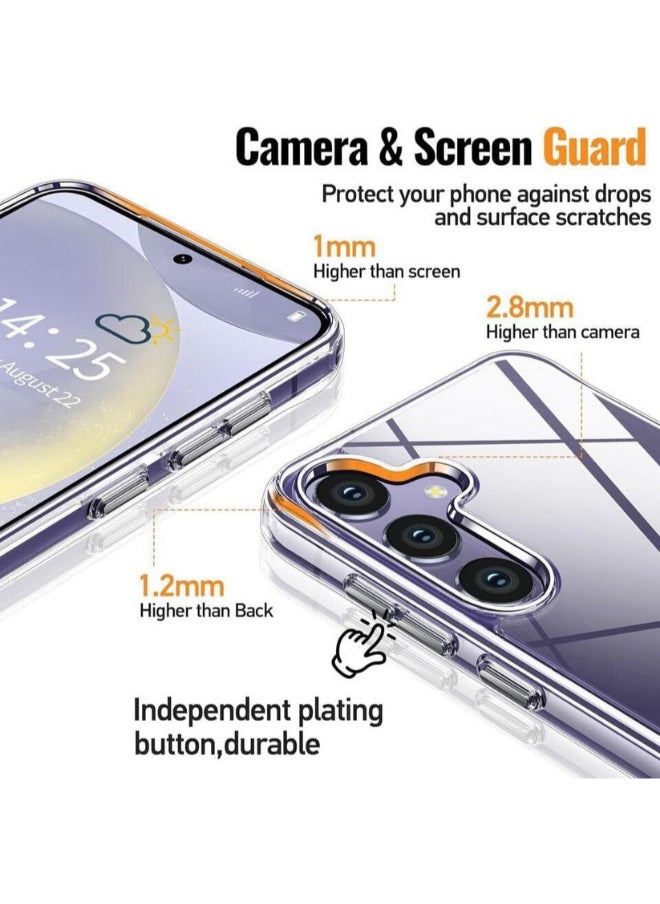 Protect PROTECT Back Case Clear Case for Samsung Galaxy S25 Plus | Full Body Case Transparent Phone Case
Model: LSAMS25P  - Image 2