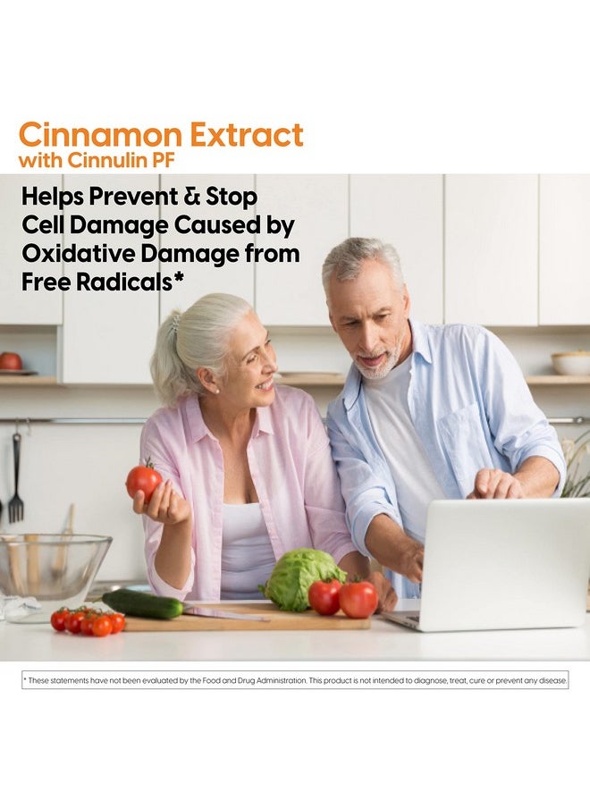 Doctor's BEST - Cinnamon Extract Cinnulin Pf Nongmo Vegan Gluten Free Helps Maintain Blood Sugar Levels 125 Mg 60 Veggie Caps Drb00130 - Image 1