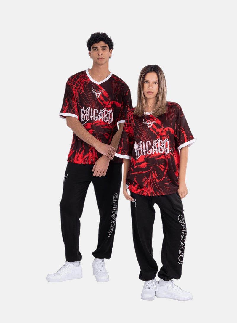 NBA Chicago Bulls Wide Leg Pants - Image 3
