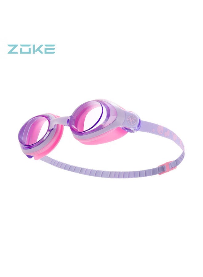 Zoke Children'S Swimming Goggles, Non-Prescription, High-Definition, Waterproof, Anti-Fog, Youth Universal Swimming Glasses, Purple And Pink, 622502103-3 - Image 4