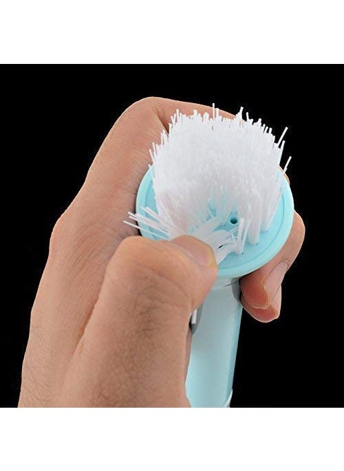 Yugefom Yugefom Plastic Flexible Water Faucet Pipe Brush Dish Vegetables Fruit Brushes 360 Degree Rotary Washing BrushFaucetFilter for Washing Vegetables Cleaning Utensils  - Image 5