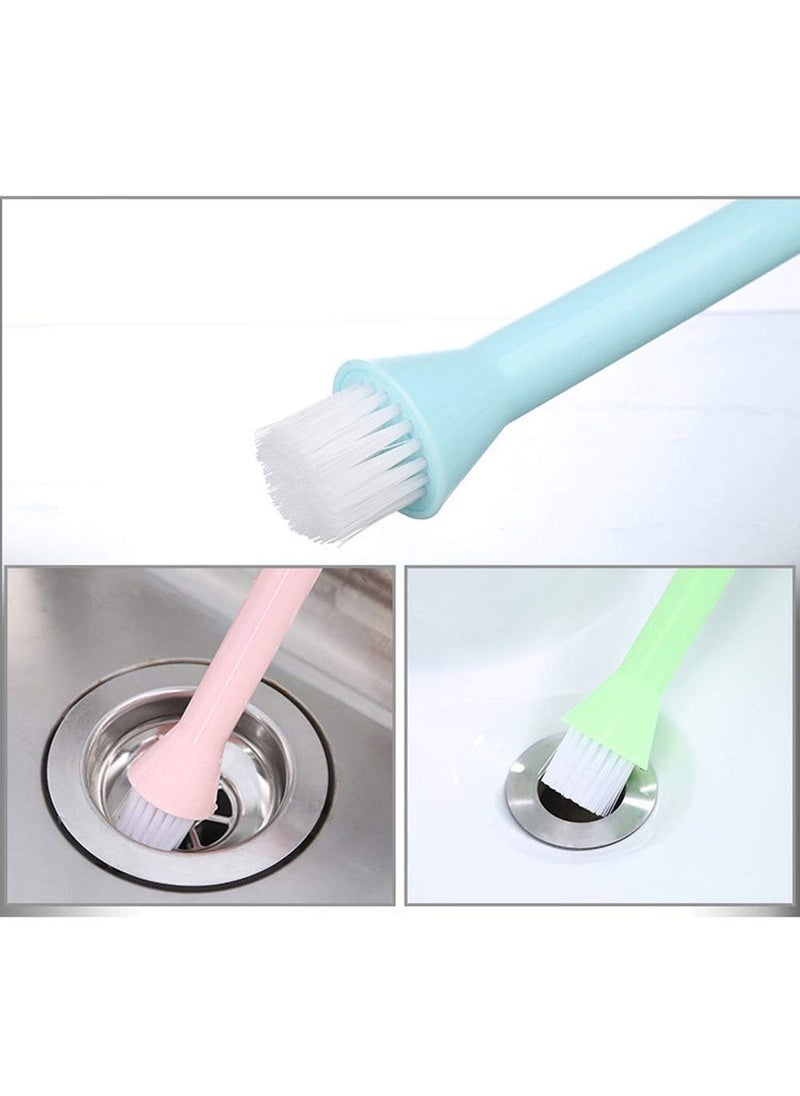 Yugefom Yugefom Plastic Flexible Water Faucet Pipe Brush Dish Vegetables Fruit Brushes 360 Degree Rotary Washing BrushFaucetFilter for Washing Vegetables Cleaning Utensils  - Image 4