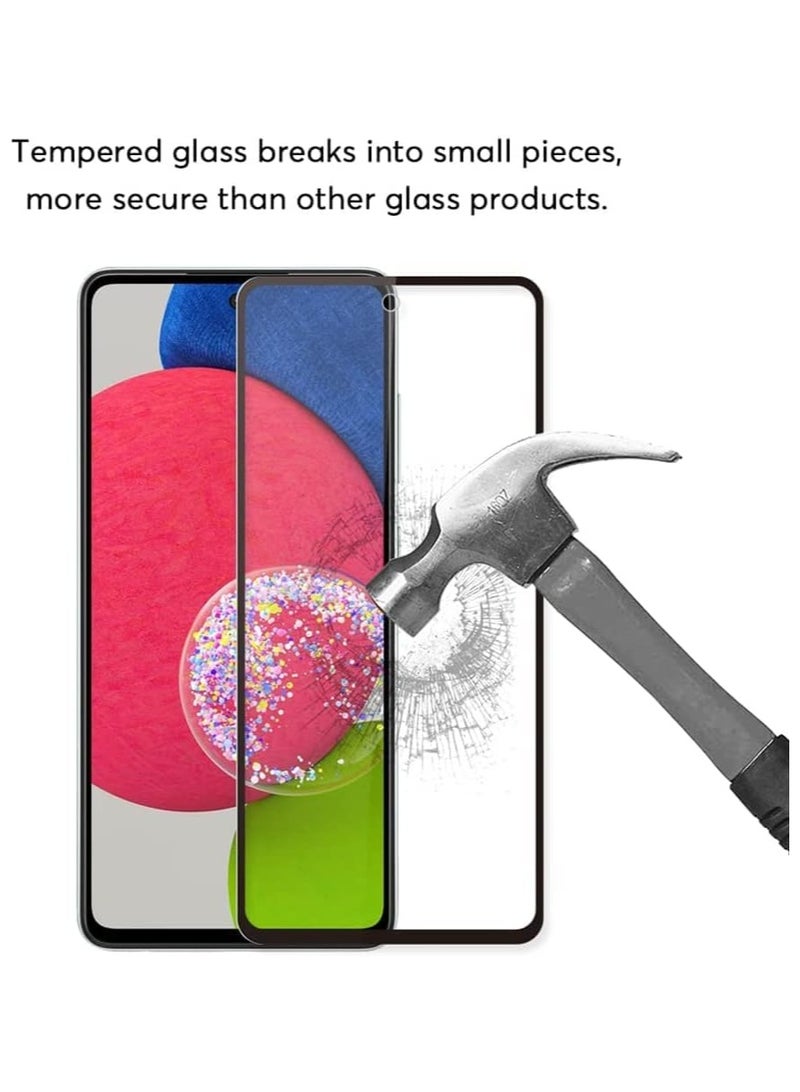 2 Pack Samsung Galaxy A35 5G Tempered Glass Screen Protector Full Coverage Screen Glass 9H Hardness Anti Fingerprint Scratch Resistance for Samsung Galaxy A35 5G  - Image 3