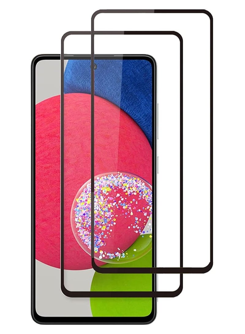 2 Pack Samsung Galaxy A35 5G Tempered Glass Screen Protector Full Coverage Screen Glass 9H Hardness Anti Fingerprint Scratch Resistance for Samsung Galaxy A35 5G  - Image 1
