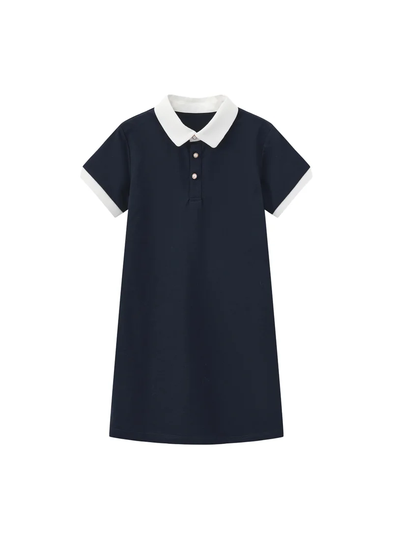 Balabala Kids Girls Knitted one-piece dress