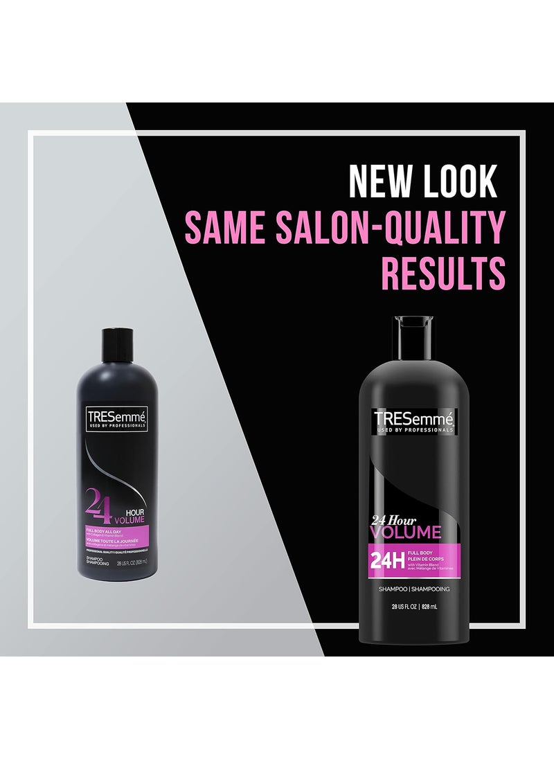 Tresemme TRESemme Pro Solutions Thickening Shampoo Shampoo For Fine Hair 24 Hour Volume Hair Care With Volume Control Complex And Silk Proteins 28 Oz  - Image 5