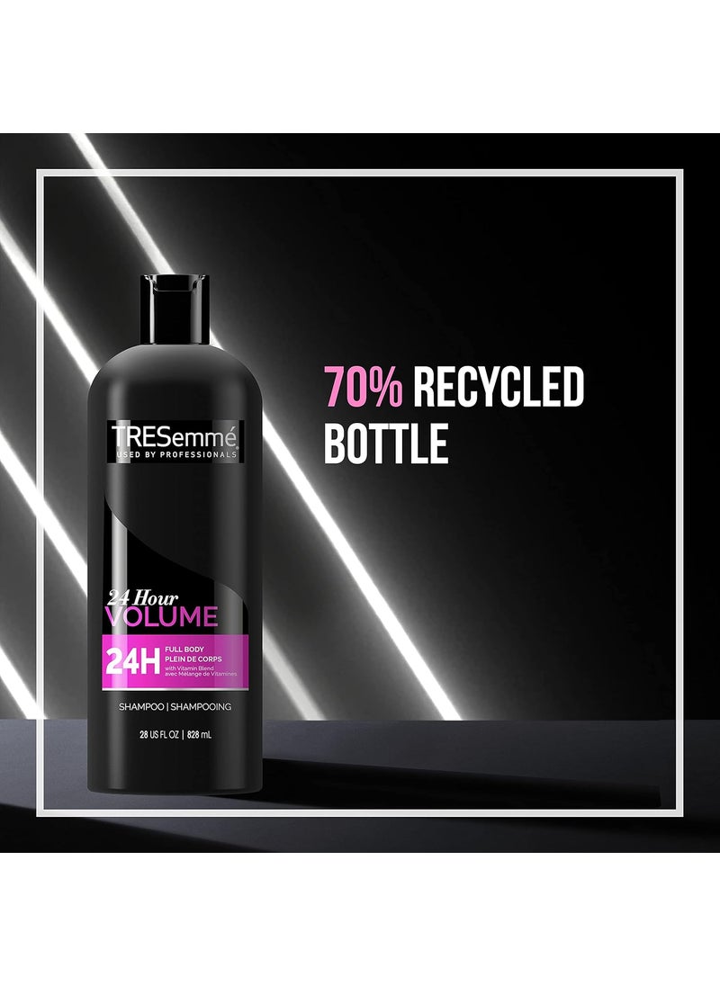 Tresemme TRESemme Pro Solutions Thickening Shampoo Shampoo For Fine Hair 24 Hour Volume Hair Care With Volume Control Complex And Silk Proteins 28 Oz  - Image 3