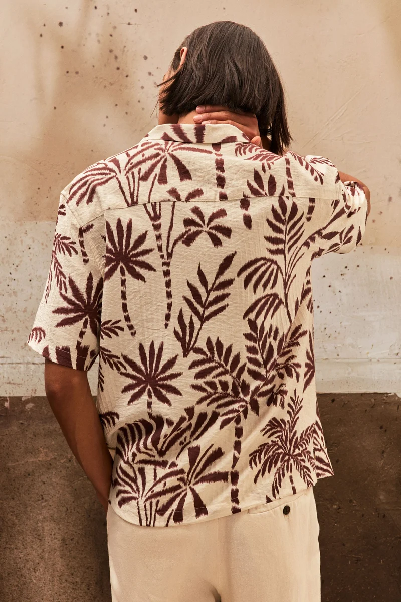 اتش اند ام Regular Fit Resort shirt