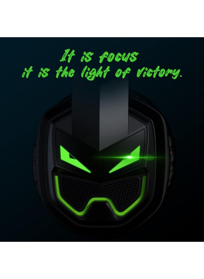 EKSA E7000 Fenrir Gaming Headset - Stereo Sound & LED Design - Image 3