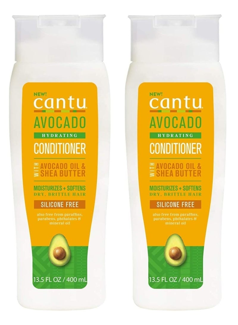 Cantu Pack Of 2 Cantu Avocado Hydrating Conditioner - Image 1