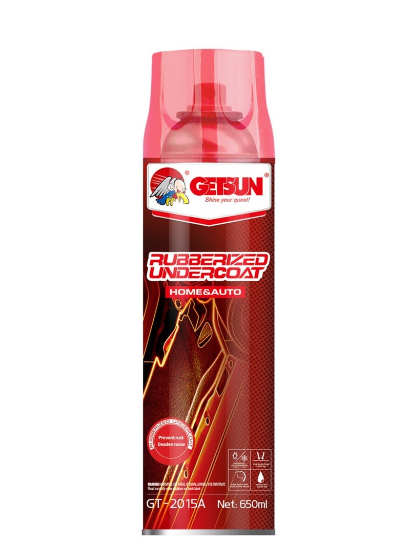 GETSUN G-2015A Rubberized Undercoat Spray Car Care Rust Anti Corrosion Protection 650ml - Image 1