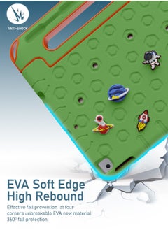 Moxedo Moxedo Rugged Protective EVA Silicone Kids Case Cover, Shockproof DIY 3D Cartoon Pattern with Pencil Holder, Stand and Handle Grip  - Image 4