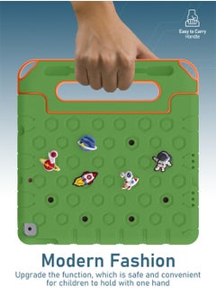 Moxedo Moxedo Rugged Protective EVA Silicone Kids Case Cover, Shockproof DIY 3D Cartoon Pattern with Pencil Holder, Stand and Handle Grip  - Image 5