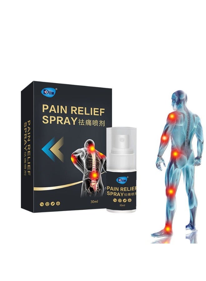 DIM Pain Relief Spray 30ml – Muscle & Joint Soothing Spray with Saffron Oil – For Injuries, Swelling, and Inflammation - Image 1