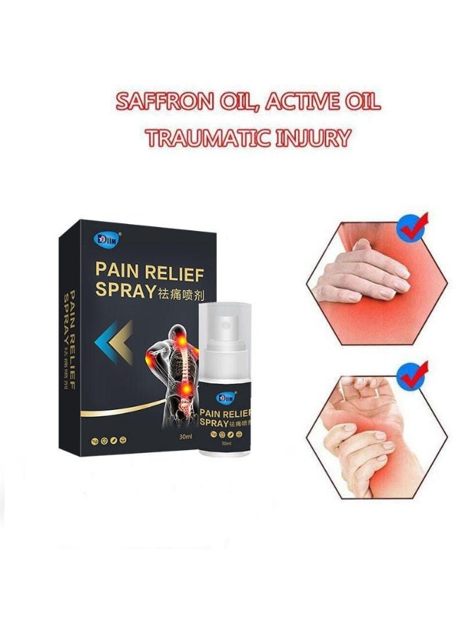 DIM Pain Relief Spray 30ml – Muscle & Joint Soothing Spray with Saffron Oil – For Injuries, Swelling, and Inflammation - Image 2