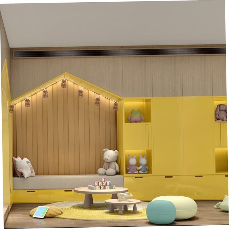 Warm LED String Lights Rattan Design For Bedroom Balcony Festival Ambiance - Image 4