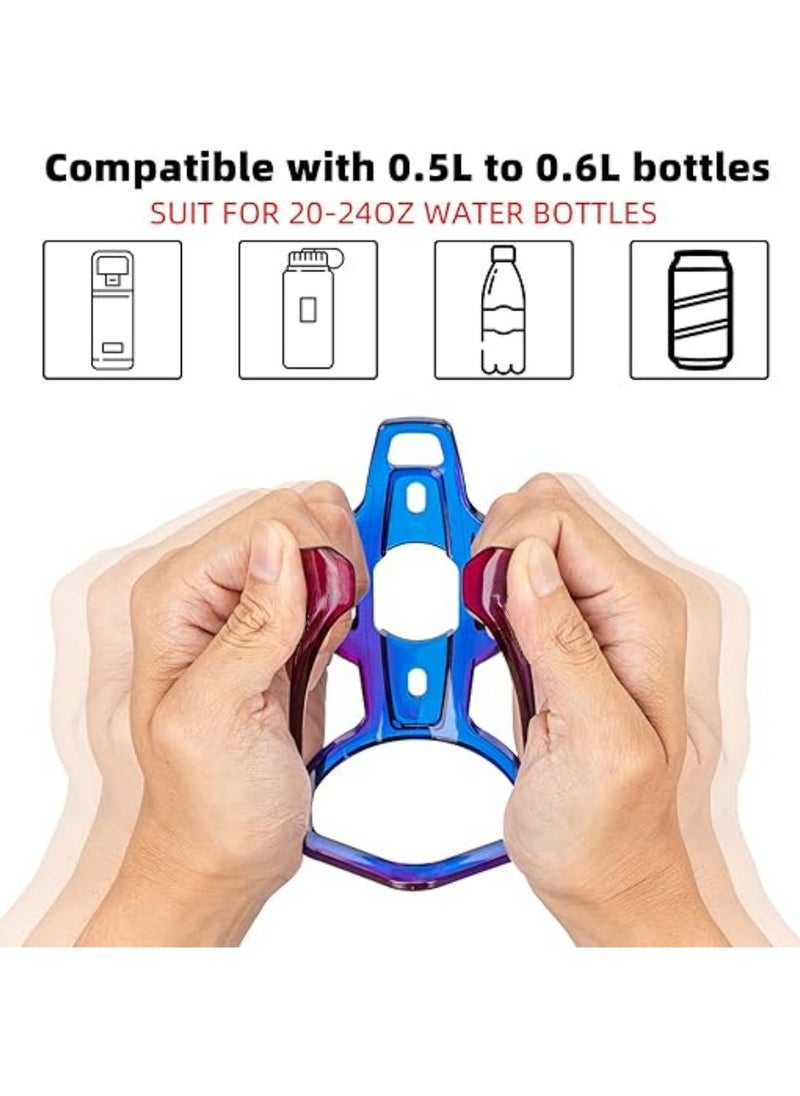 WAOKN - Bike Water Bottle Holder Ultra-Light Bicycle Bottle Cages with Screws Tool, Universal Bike Cup Holder Rack for Road MTB Bikes - Image 1