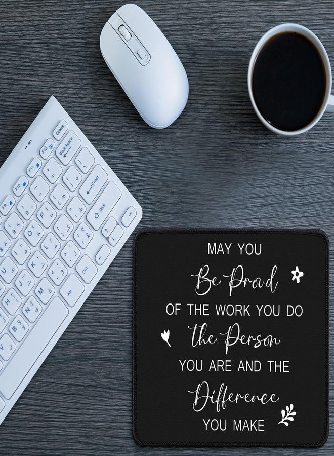 Seajan 25 Pcs Employee Appreciation Gift Bulk Mouse Pad Bulk Inspirational Computer Mouse Pad Gift for Social Worker Volunteer Teacher Nurse, 8.27 x 10.24'' (Be Proud) - Image 5