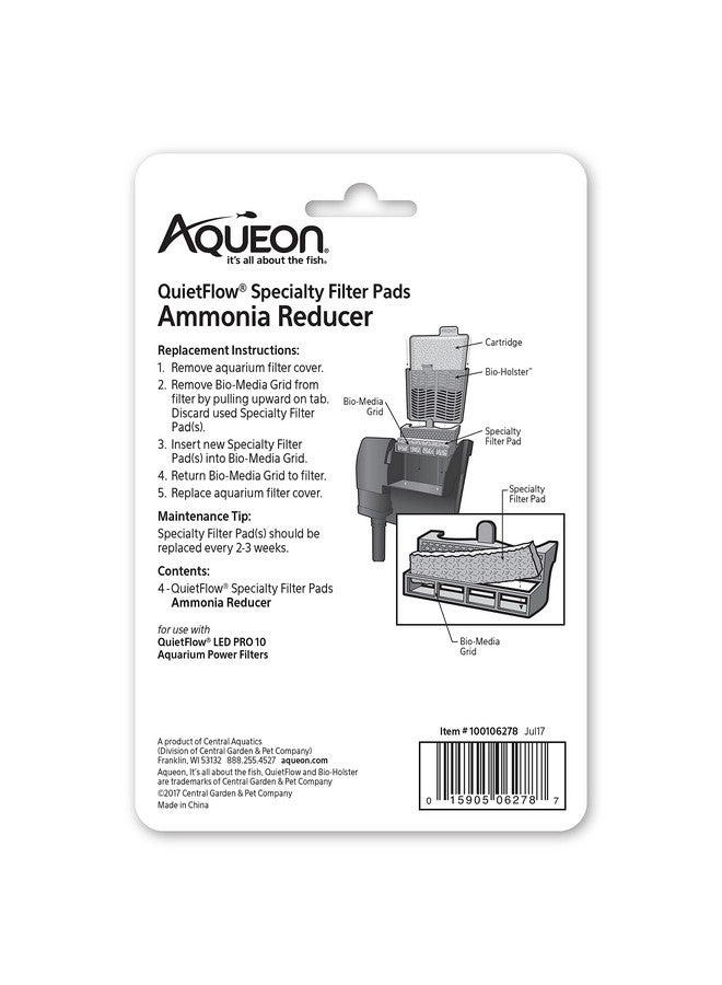 أكيون مجموعة فلتر Quietflow Led Pro Ammonia Reducer، 4 قطع للطراز 10 - Image 3