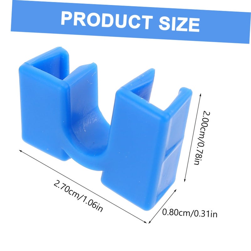 Blue Chopstick Training Clips 5pcs Safe Plastic Tool for Beginners Adults Kids Easy Clean - Image 3