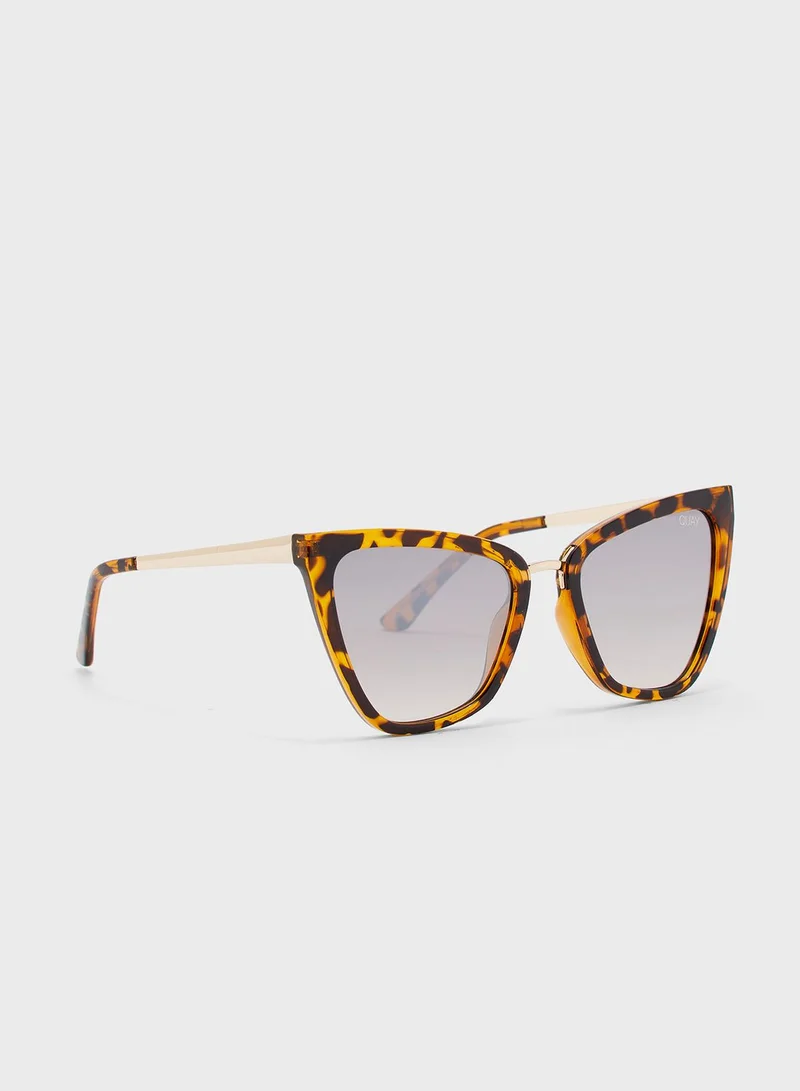 Quay Reina Cat Eye Sunglasses