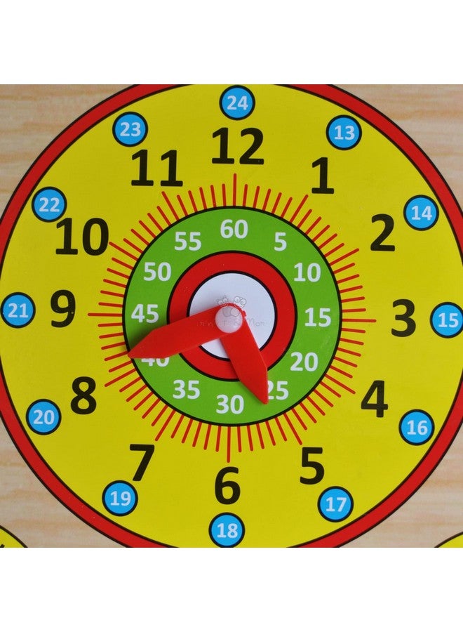 Trinkets & More Trinkets & More Calendar Clock Toy For Kids Learning (Hanging) Multicolor - Image 3