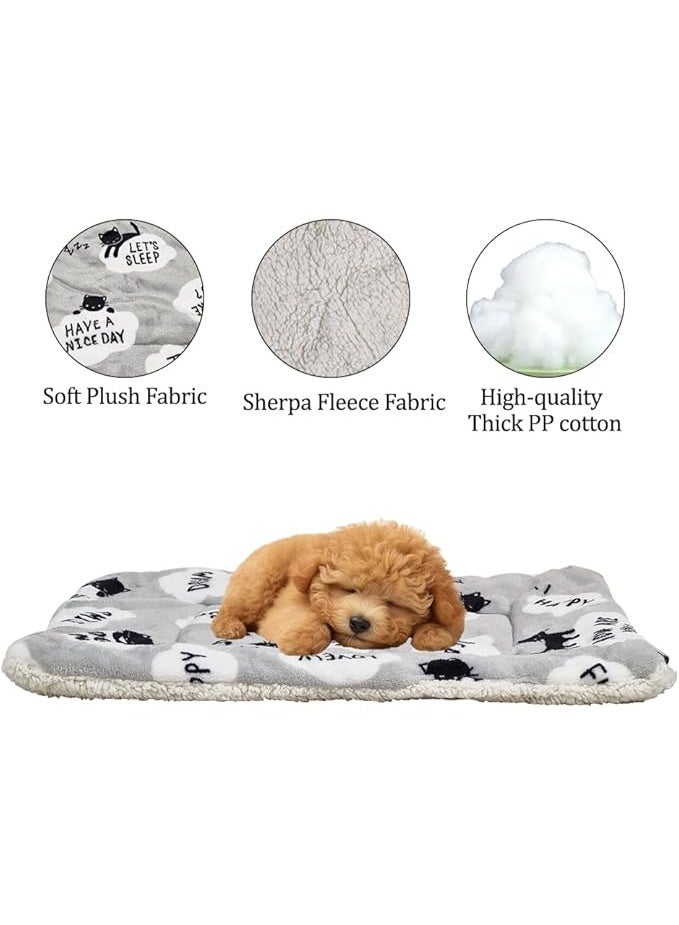 NNC PETS Dog bed mat, Ultra-soft pet sleeping blanket for small and medium pets, Reversible fleece blanket, Machine washable dog mat with cute print design, Warm pet blanket (58 cm) - Image 4