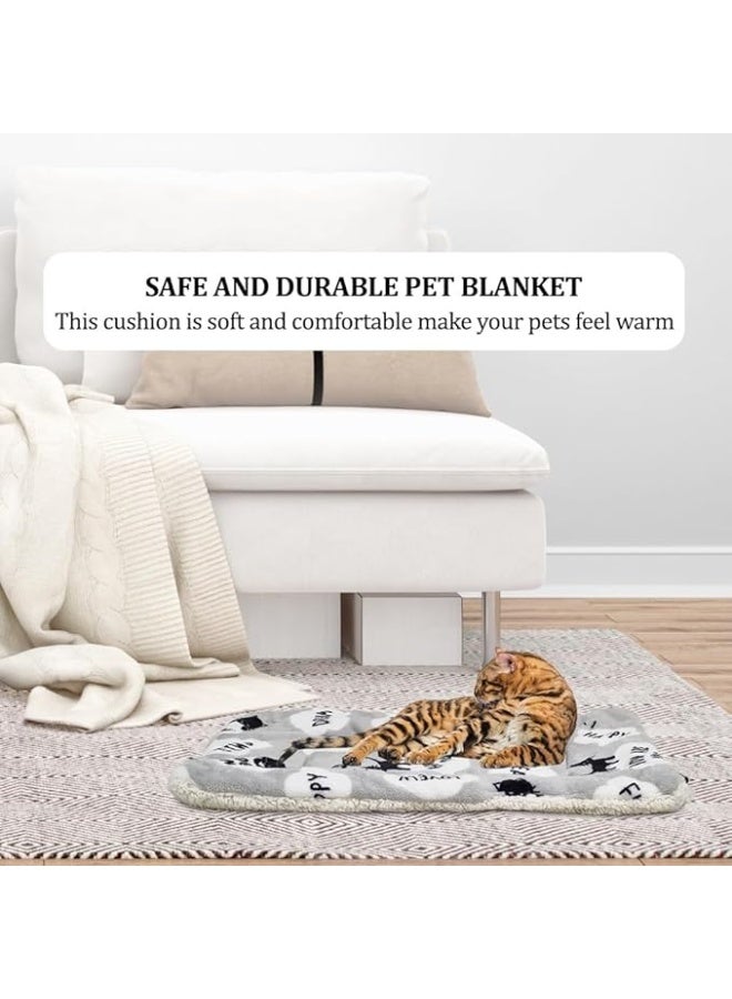 NNC PETS Dog bed mat, Ultra-soft pet sleeping blanket for small and medium pets, Reversible fleece blanket, Machine washable dog mat with cute print design, Warm pet blanket (58 cm) - Image 5