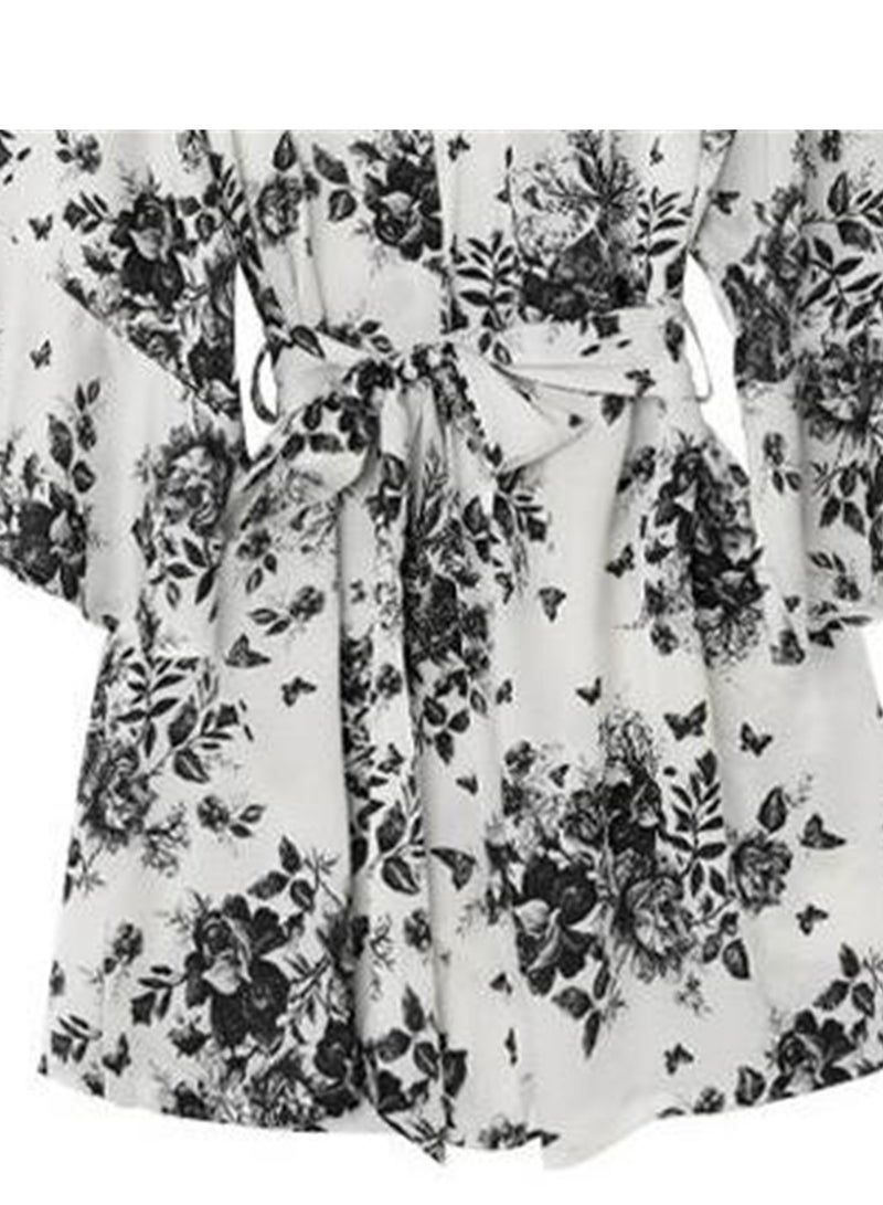 2pcs pajamas light luxury silk lace stitching hollow suspender pajamas two piece set - Image 4