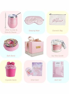 Wedding/Birthday Gift Set for Bride & Teen Girl - Pink Luxury Box with Custom Tumbler, Candle & Eye Mask (Ramadan Gift for Her) - pzsku/Z8E25638297E3FD94A5DCZ/45/_/1706326814/e1c60a68-d5b2-4769-be9a-3027aa289a86