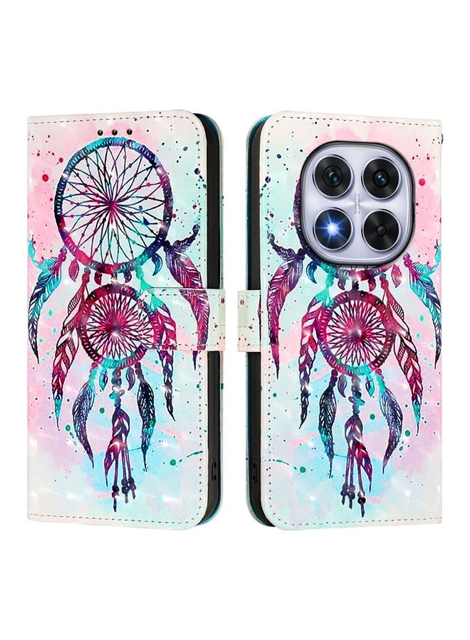 S-TOP Case For Redmi Note 14 Pro 5G / 14 Pro+ 5G 3D Painting Horizontal Flip Leather Phone Case - Image 2