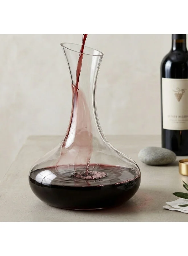 Fissman Decanter 1580ml, Hand Blown Crystal Carafe, Great Gift with Box Packaging