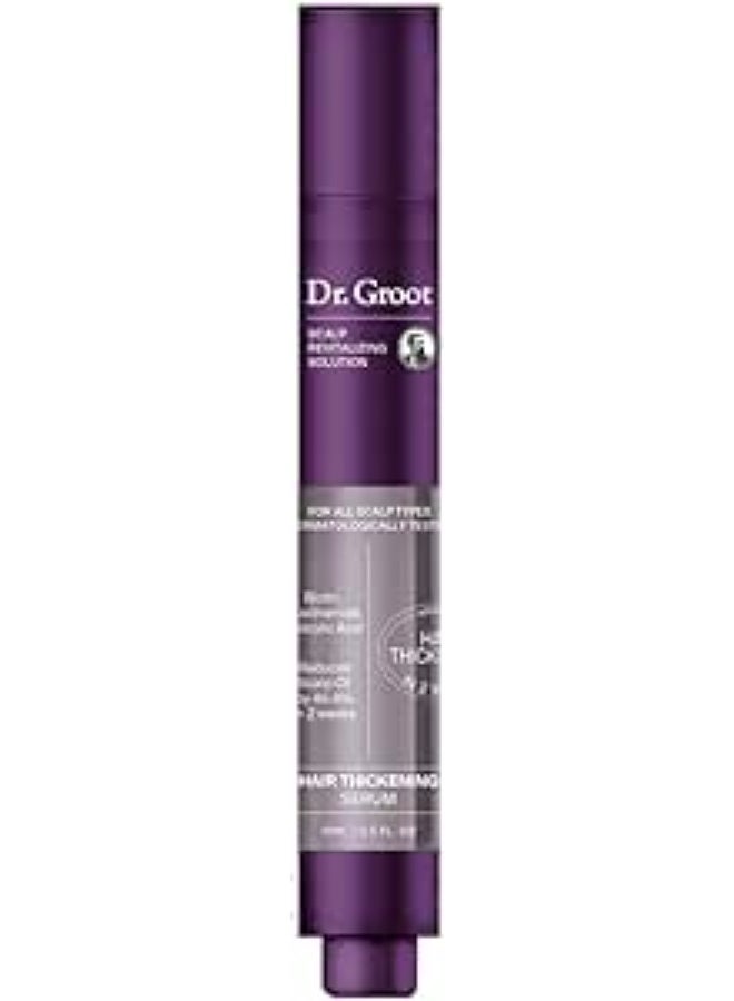 Dr.Groot Dr. Groot Award-Winning Hair Thickening Serum for Hair Loss, Thinning Hair, Korean Hair Care, Scalp Treatment, Clinically Tested, Thicker Hair, Reduces Oil, Roll On - Image 1