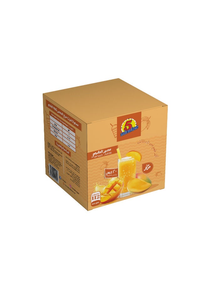5 minutes Mango Concentrated Juice Powder - 20 Sachets