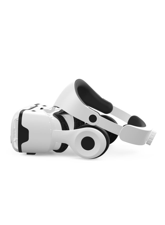 Magic Mirror G02EF HD VR Glasses Mobile Phone 3D Smart Virtual Reality Headset Glasses-Color:Four Generation Deluxe Edition + Y1 White - Image 5