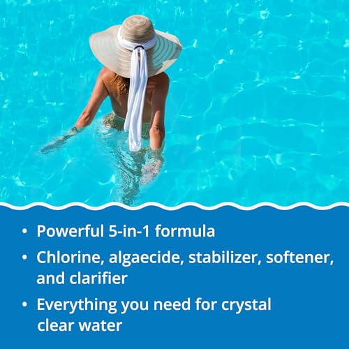 In The Swim 3 inch 5-in-1 Super Multi-Tabs – Swimming Pool Sanitizer – Chlorine - Algaecide - Stabilizer - Clarifier - 9 Pounds - Image 2