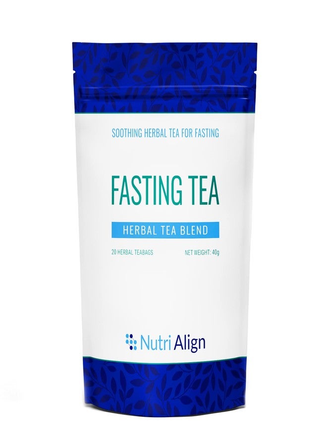 Nutri-Align Fasting Tea | 20 Herbal Tea Bags with Chamomile, Dandelion Root, Rosehips, Cinnamon Bark, Elderflower, Cardamom & Fenugreek | Caffeine Free Fasting Tea for Extended & Intermittent Fasting - Image 1