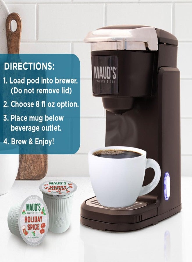 Maud's Holiday Blend Coffee Pods Variety Pack, 42 ct, 6 Assorted Flavors, Medium Roast Coffee in Single Serve Pods - 100% Arabica Coffee, Compatible with Keurig K Cups Maker - Image 5