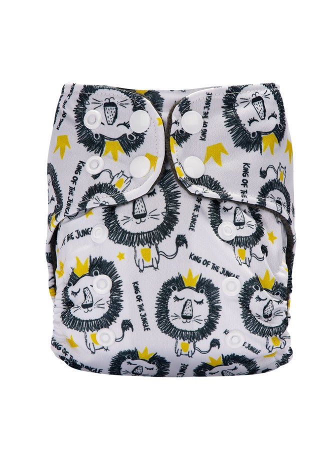 حفاضات أطفال حديثي الولادة - بنطال قطبي قطني - حلقة بول قابلة للتنفس وقابلة للغسل - بناطيل تدريب للأطفال - مقاومة للماء ومانعة للتسرب