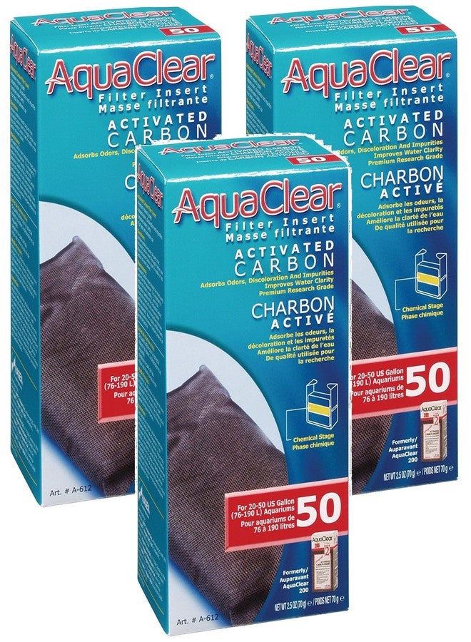 Aquaclear (3 Pack) AquaClear Activated Carbon 2.4 Ounce - Image 1