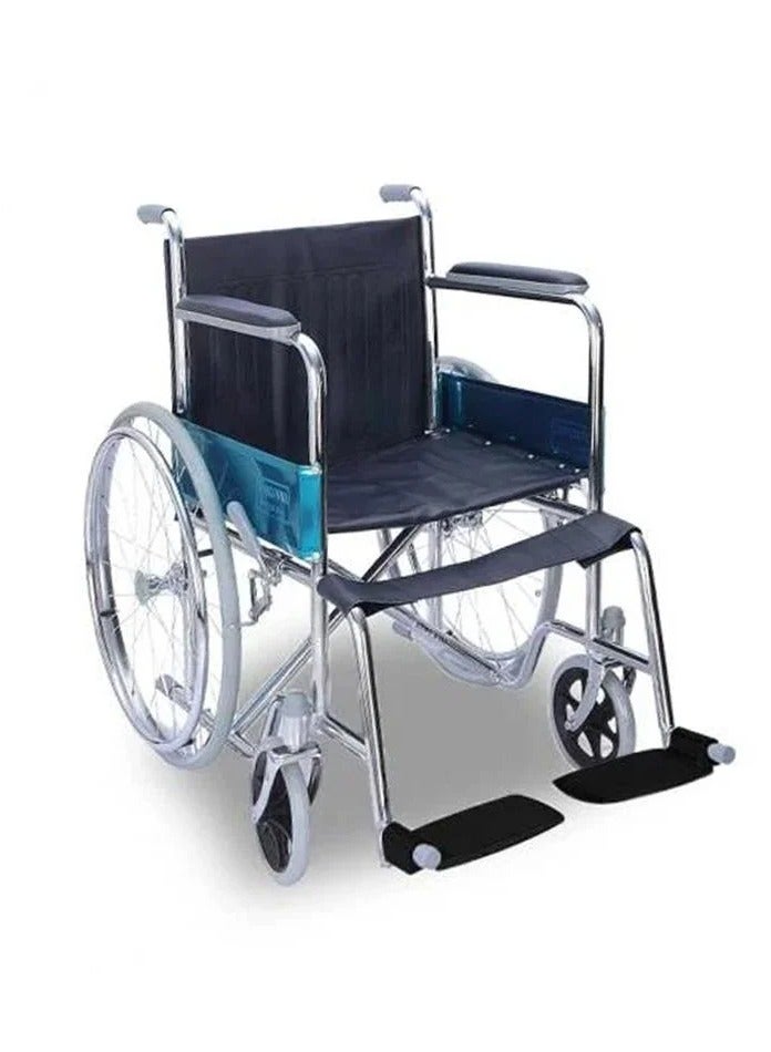 Media Standard Foldable wheel chair 18” 46cm - Image 1