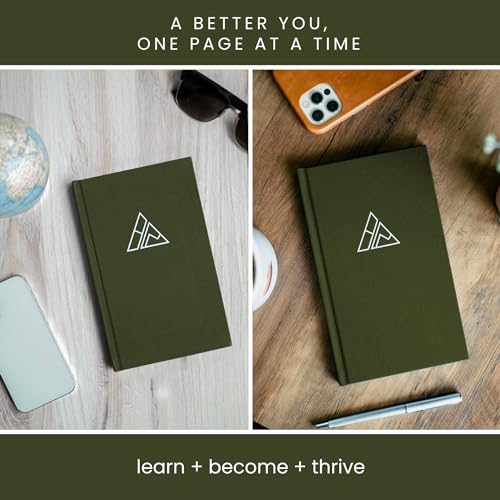 Realizations Self-Mastery Journal for Men - Gratitude Journal – 5 Minute Journals - Reflection Manifestation Journal for Mindfulness – Goal/Guided Gratitude Journel for Women & Men (Olive) - Image 4