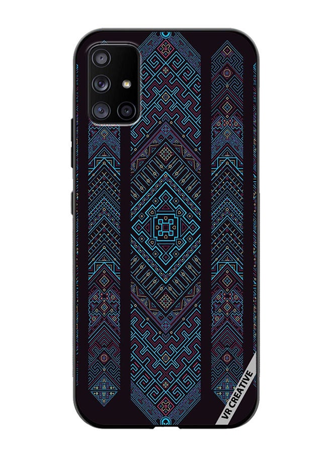 VR CREATIVE Protective Case Cover For Samsung Galaxy A51 5G Mandala Design Multicolour - Image 1